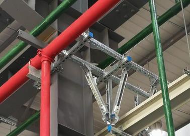 河北该抗震支架的整体式支吊架结构协调性好